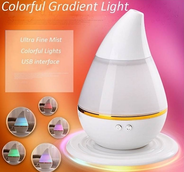 Air Humidifier Diffuser Purifier Freshener USB Mist Maker for Home and Car