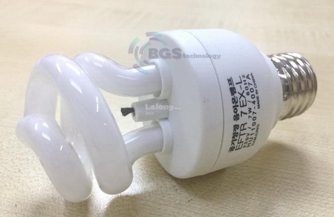 Air purifier negative ion ionic bulb lamp 7W