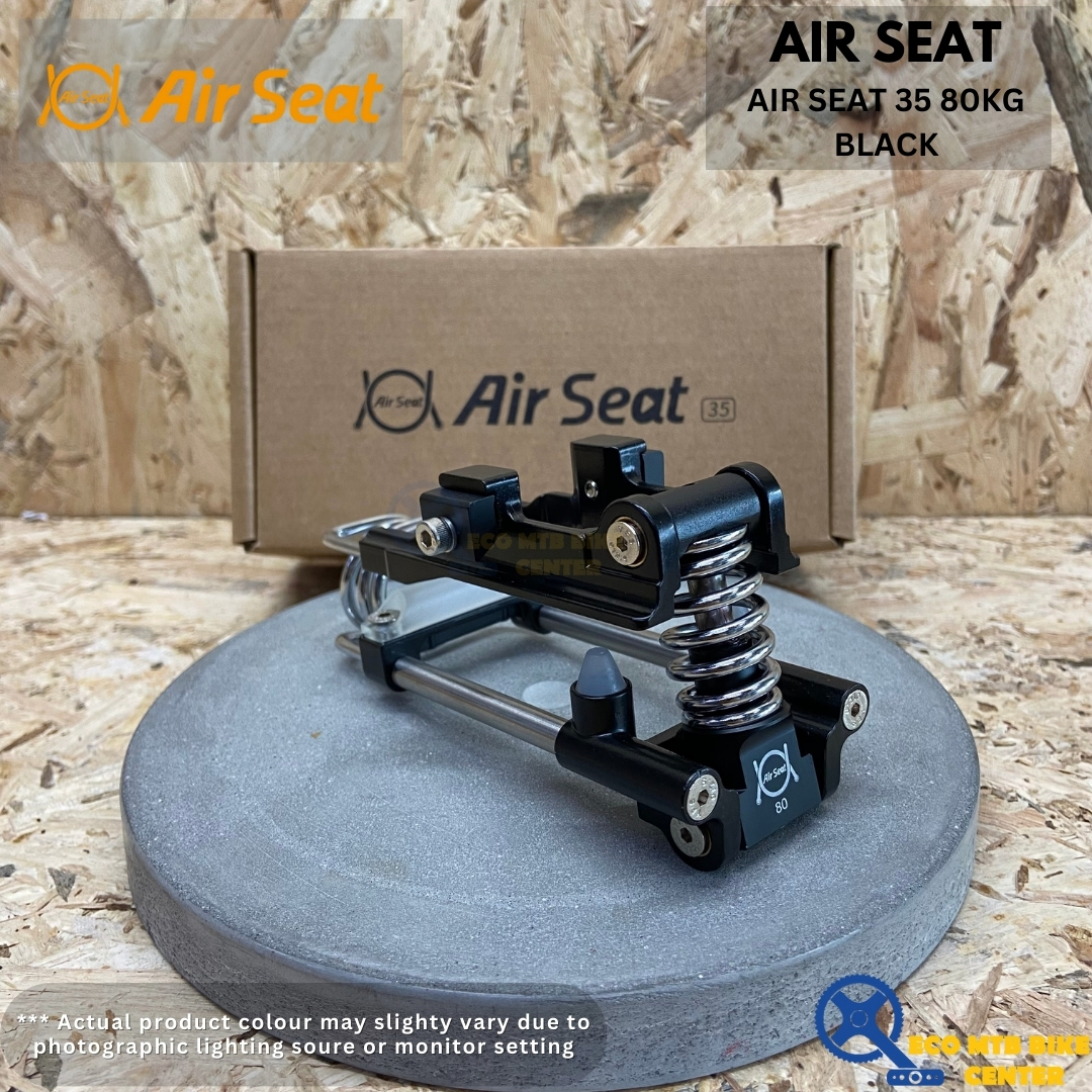 AIR SEAT FULL-FLOATING SADDLE SUSPENSION SYSTEM 25/35 BLACK