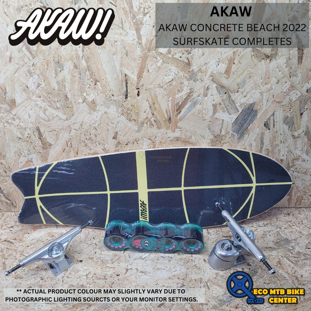 AKAW CONCRETE BEACH 2022 SURFSKATE COMPLETES