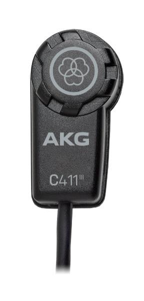 AKG Pro C411 L - Condenser Vibration Pickup - Mini XLR - B29 L Powered