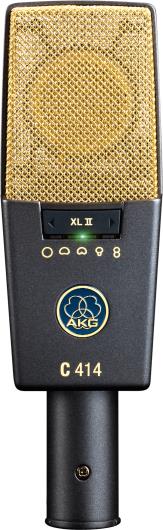 AKG Pro C414 XLII - Multipattern Condenser Mic Solo Vocals Instruments