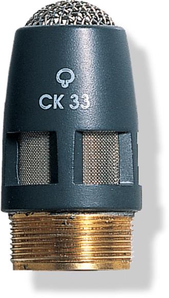 AKG Pro CK33 - Hypercardioid Condenser Microphone Capsule Screw-on