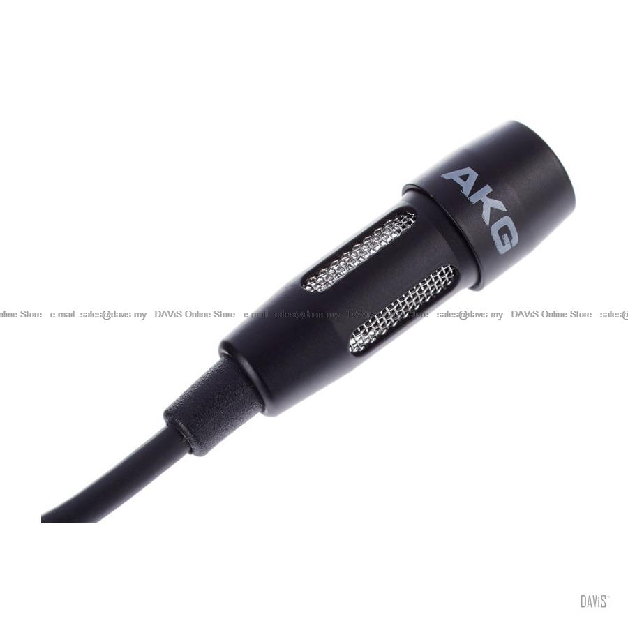 AKG Pro CK99 L Condenser Lavalier Clip-on Microphone Cardioid Polar