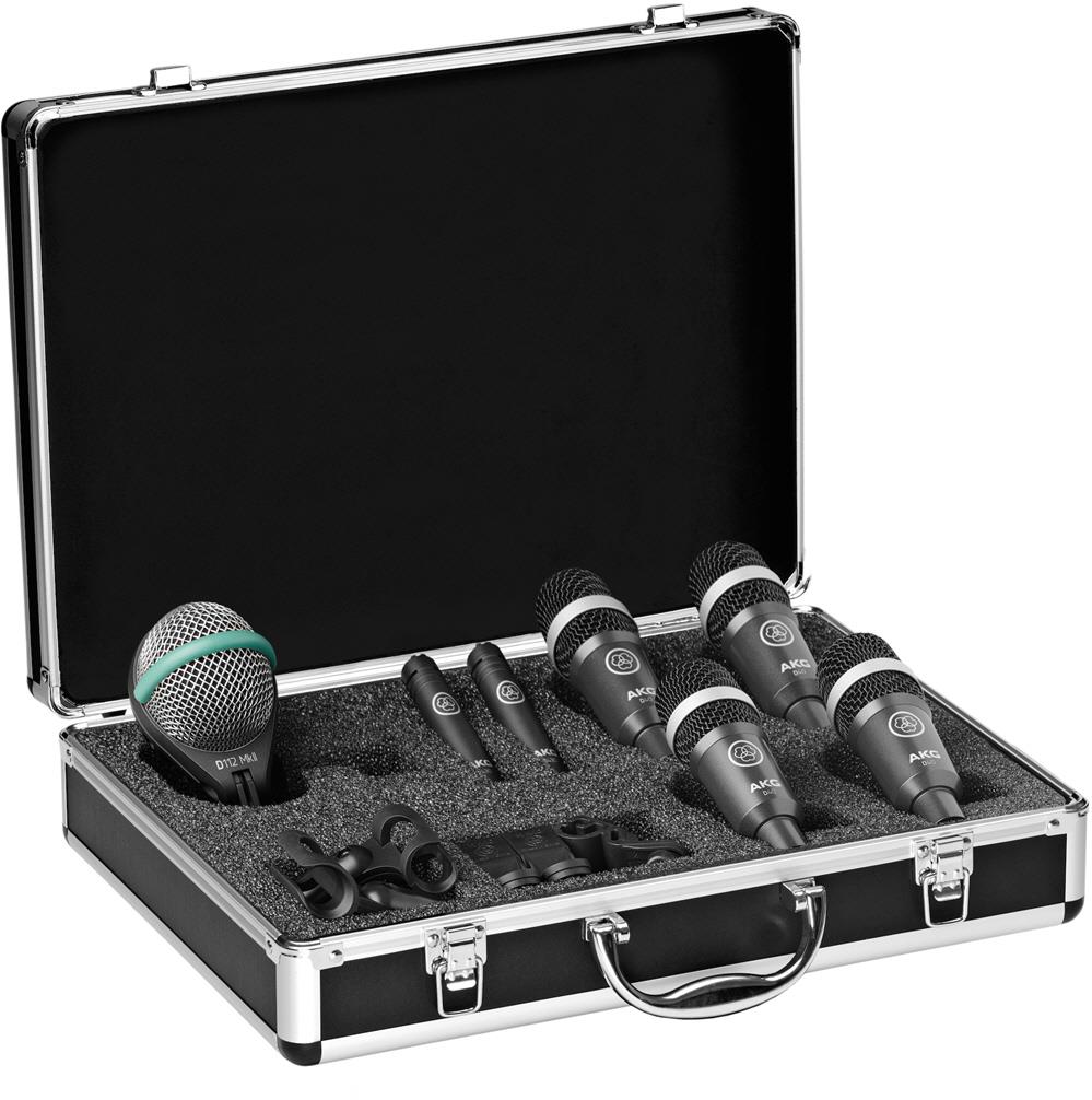 AKG Pro Drum Set Concert I - stage studio recording microphones set