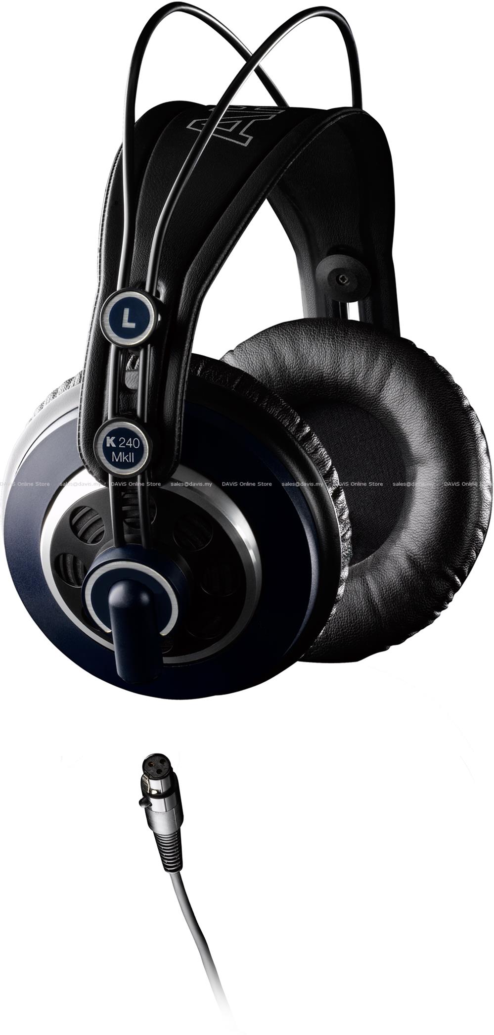 AKG Pro K240 MKII - Studio Headphones - Mixing Mastering - Semi Open