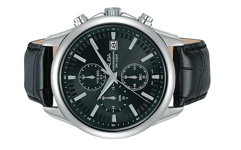 alba chronograph 5 bar