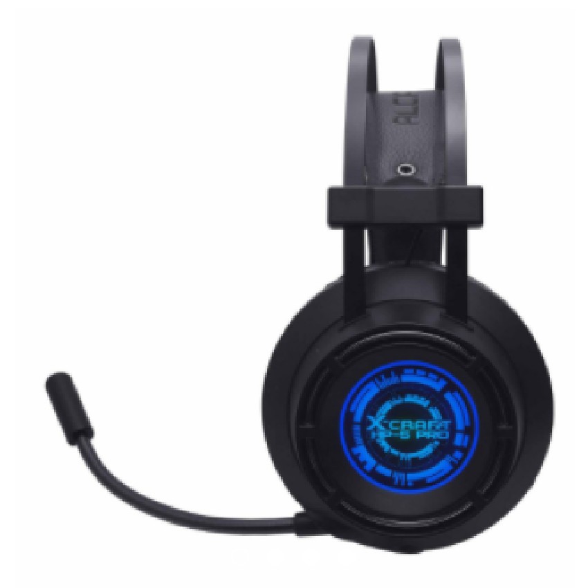 Alcatroz Xcraft HP-5 PRO 7.1 With 7 Pulsating LED Light Gaming Headset