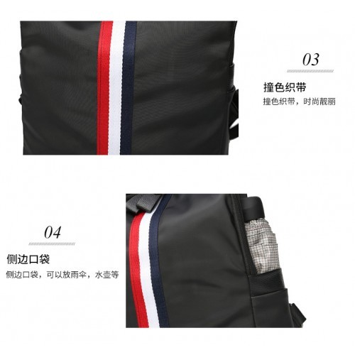 Alphabag Women Casual Backpack Bag Leather Waterproof Travel Bag 230