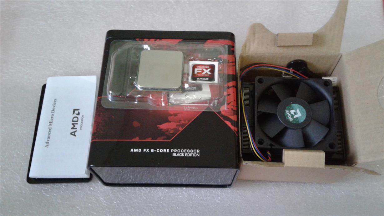 Amd Fx8350 Black Edition 4 0ghz Socket Am3 Full Box Processor Fx 8350 - 