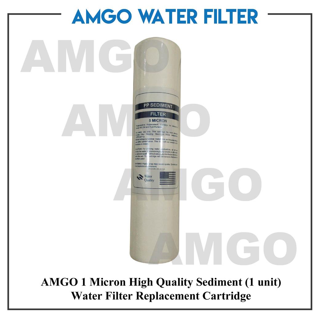 AMGO 1Micron High Quality PP Water Filter Cartridge (1 unit)