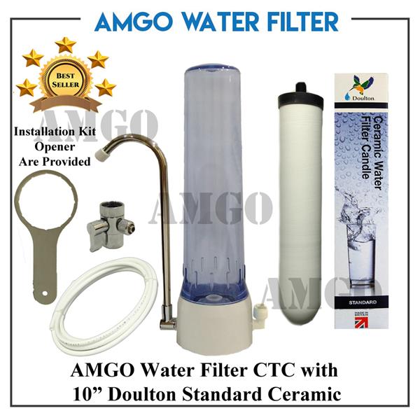 AMGO Authentic Doulton Standard Ceramic Water Filter Complete Set