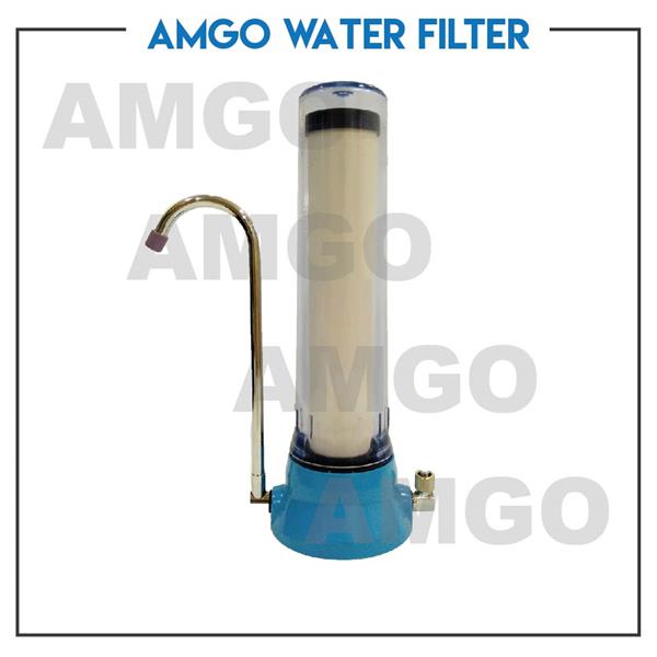 AMGO K CTC Water Filter Ceramic Housing With Ceramic Cartridge& Faucet