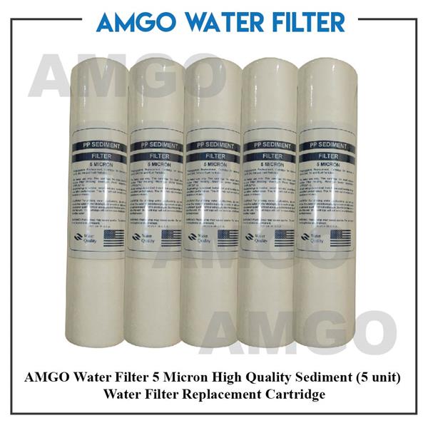AMGO Water Filter-Fiber 5 Micron (5 pieces/pack)
