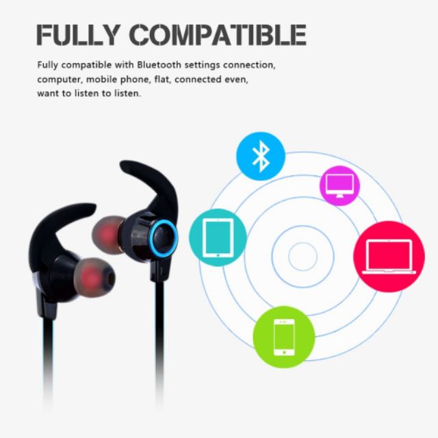 AMW-810 Wireless Bluetooth 4.1 Earphone Sports Headphone Stereo Hi-Fi Headset