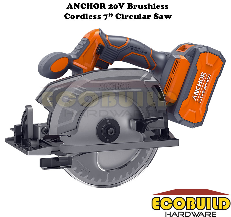ANCHOR 20V Brushless Cordless 7&#8221; Circular Saw DCC1-B2