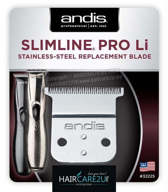 Andis SlimLine Pro Li Stainless Steel Replacement Blade #32225