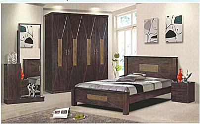 Ansuran Bulanan Murah Bedroom Set Model Br1007