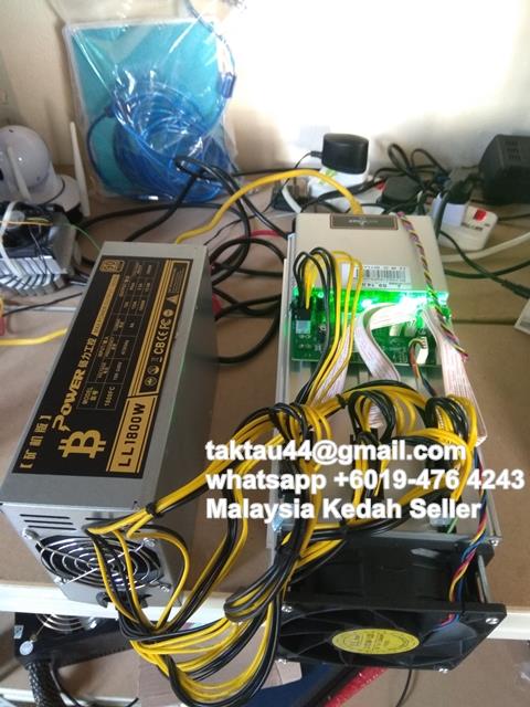 Antminer S9 13 5ths Asic Bitcoin Miner With Power Supply - 