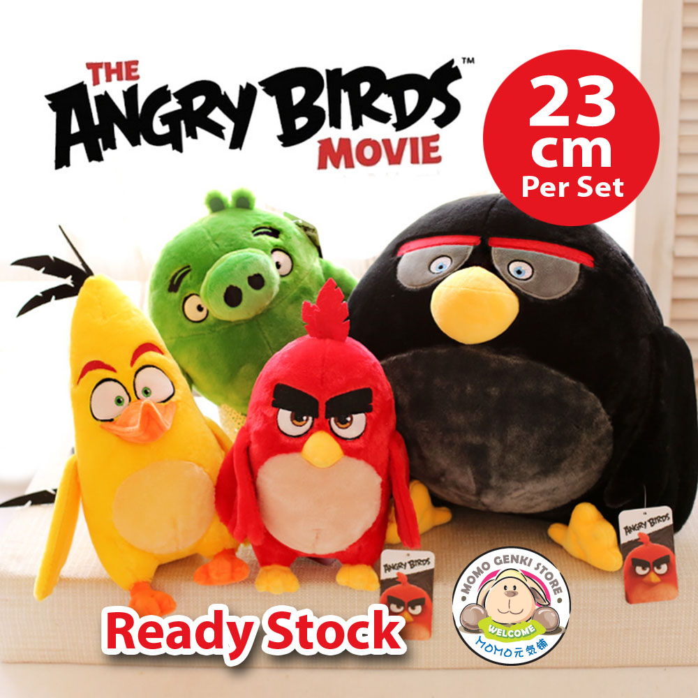 angry birds movie red plush