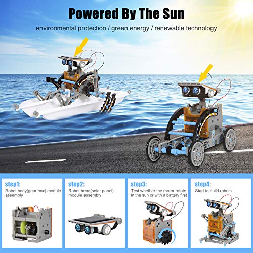 diy solar robot kit