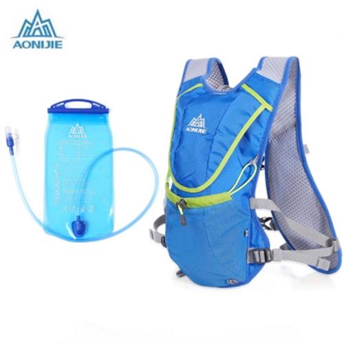 Aonijie 8l Uni Running Backpack With 1 5l Water Bag Blue Aonijie 8l Uni Running Backpack With 1 5l Water Bag Blue