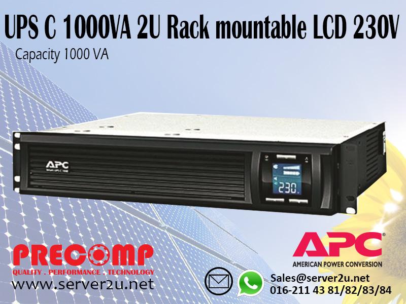 APC Smart-UPS C 1000VA 2U Rack moun (end 9/11/2019 12:15 PM)