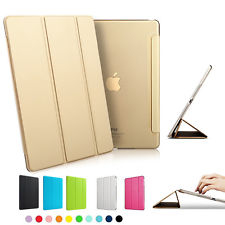 Apple iPad Air Mini 2 3 4 5 6 Pro 9.7 Smart Cover Leather Case Casing