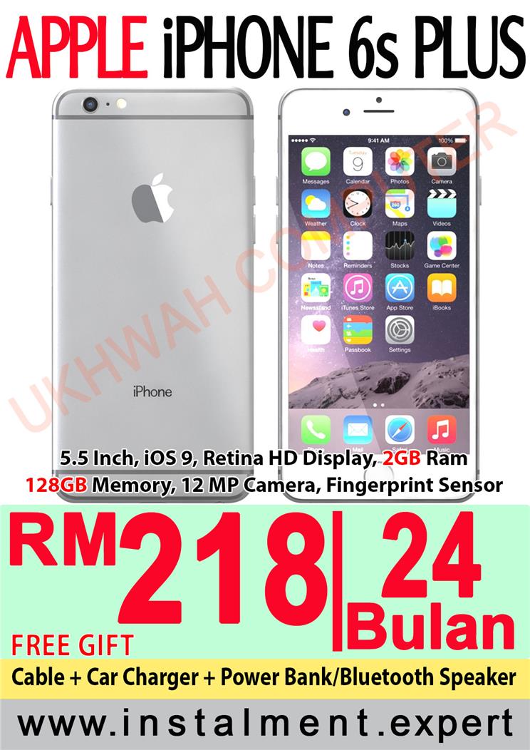 Apple iPhone 6S Plus 128GB HARGA ANS (end 2/16/2017 2:02 PM)