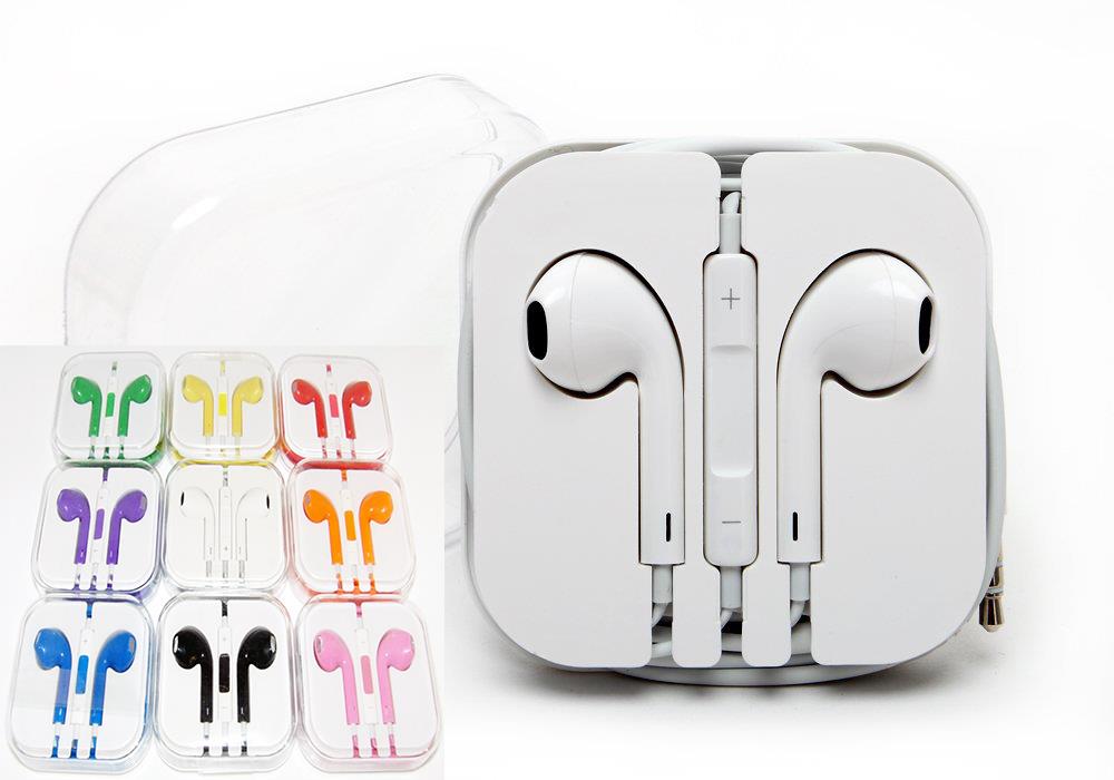 Apple iPhone iPad iPod 4 5 6 Plus EarPods Earphone with Remote and Mic