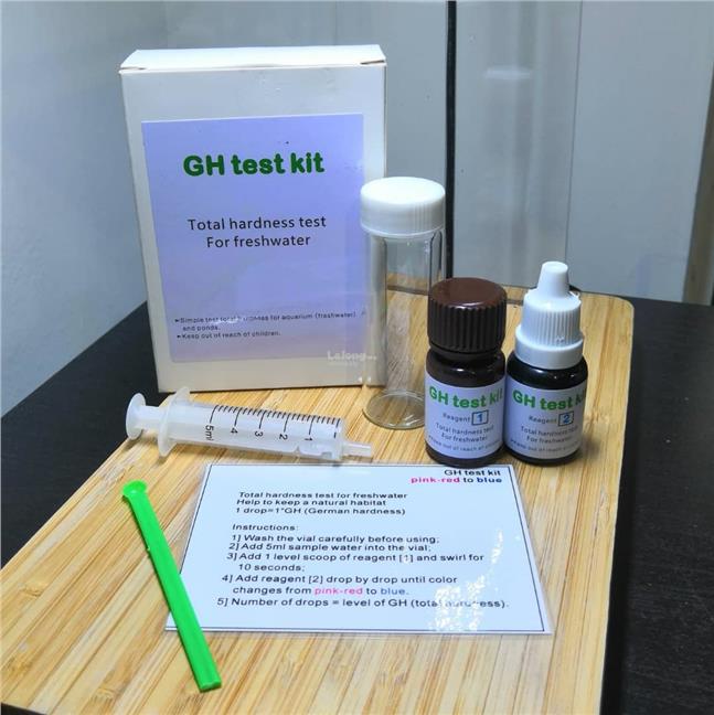 Aquarium Water Mineral Test Kit (GH (end 6/25/2020 11:15 AM)