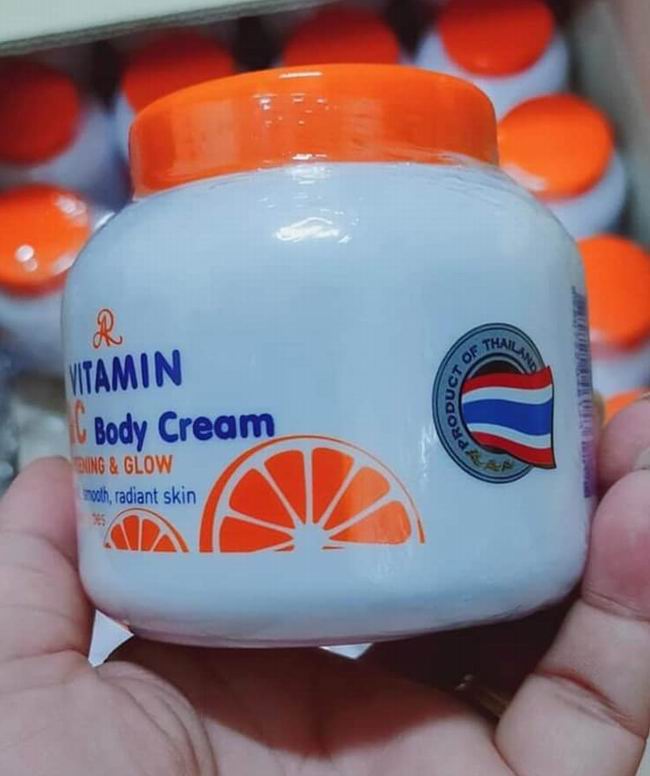 AR Vitamin E &amp; C Body Cream 200ml Brightening &amp; Glow Silky Soft