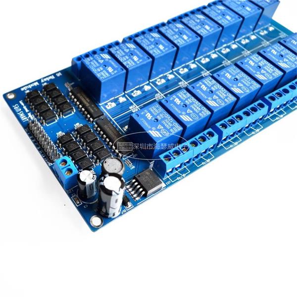 Arduino 16 Channel Opto Isolator 5V Relay Module WITH CAPISITOR