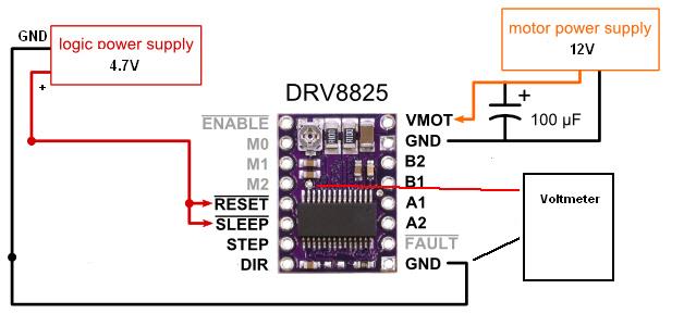 Arduino 3D Printer High Current DRV8825 Stepper Driver With Heatsink