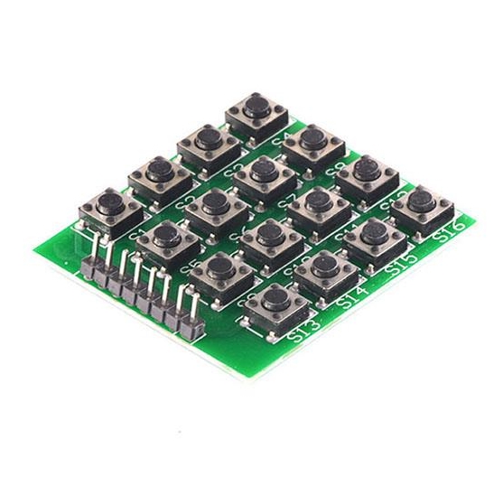 Arduino 4*4 4x4 16 Push Button Matrix Keypad MCU Module Board