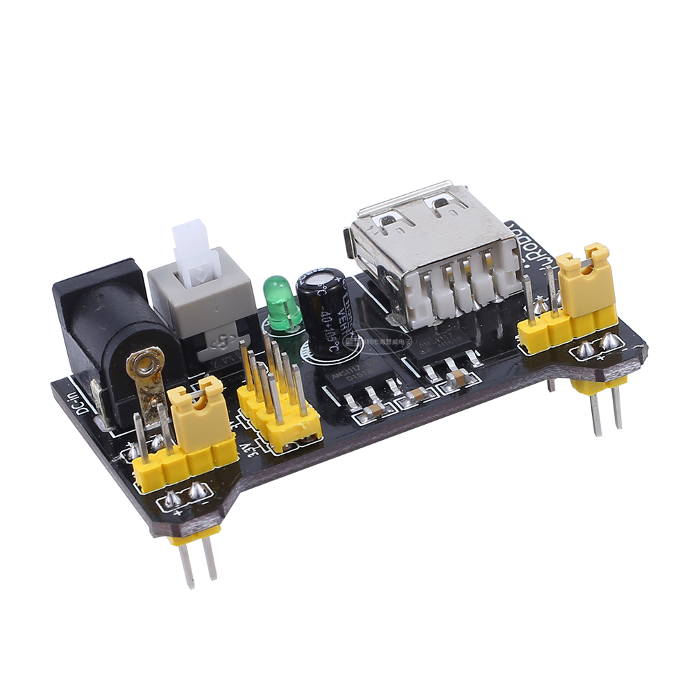 Arduino 5V 3.3V MB102 Breadboard Power Supply Adapter Shield Module