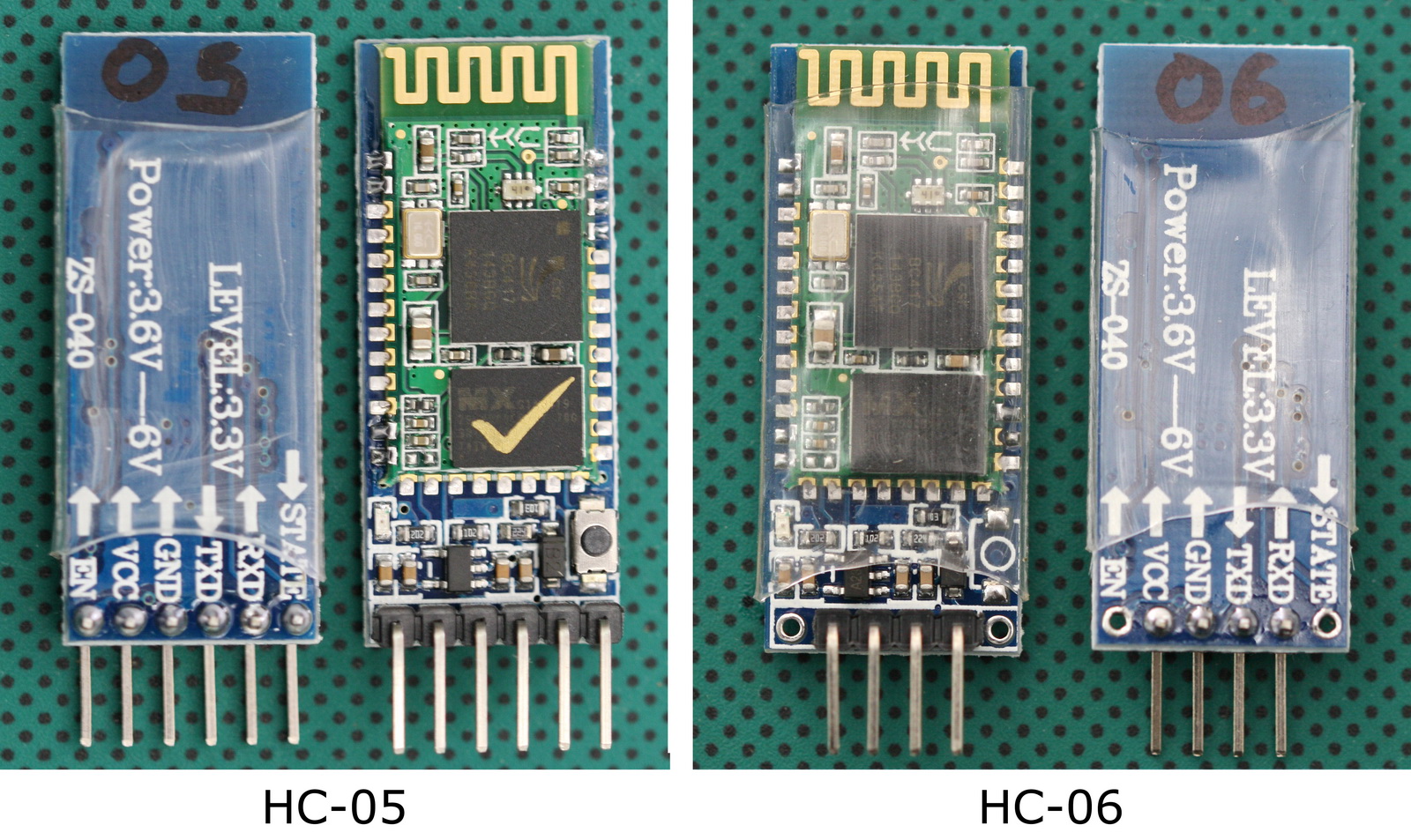 Arduino HC-05 or HC-06 Bluetooth Module