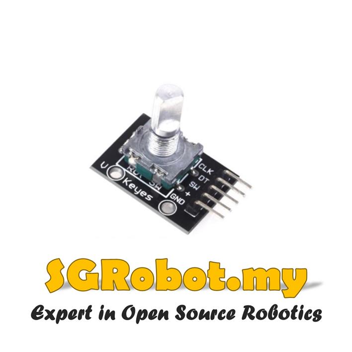 Arduino KY-040 360 Degree Rotation Rotary Encoder Sensor Module