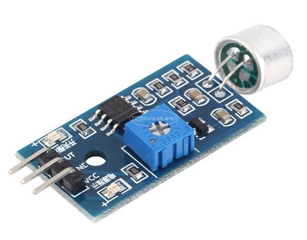 Arduino Microphone Adjustable Sound Detection Mic Sensor Module 3-pin