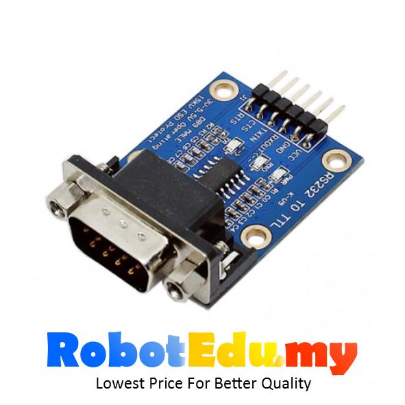 Rs232 Serial Port To Ttl Converter Communication Module For Arduino