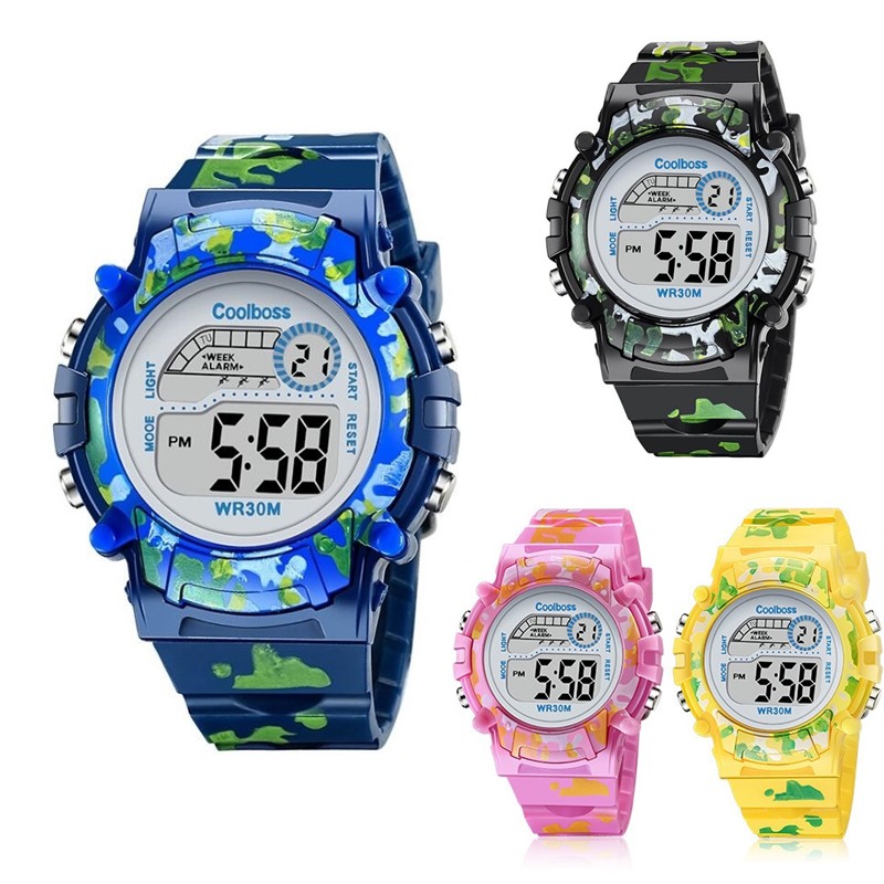 army camouflage kids led