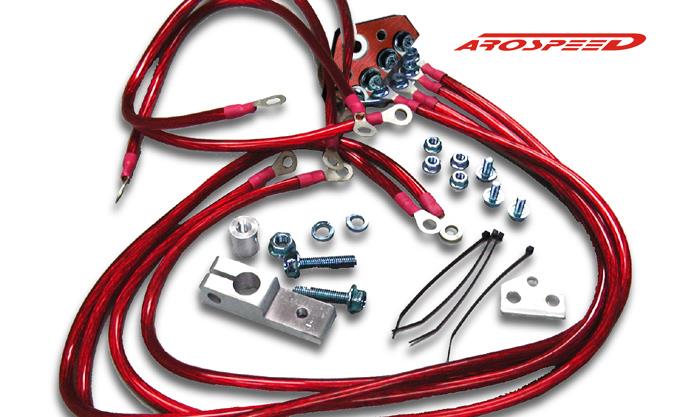 Arospeed 10mm Grounding Wire (Red)