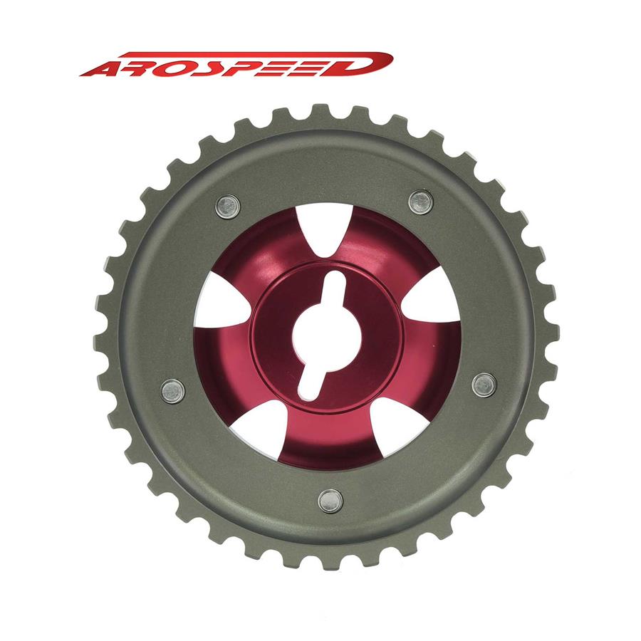AROSPEED Adjustable Cam Pulley Toyota AE86 (Red)