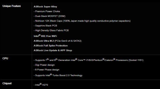 Asrock H270m Itx Ac Motherboard Socke End 2 7 19 3 15 Pm