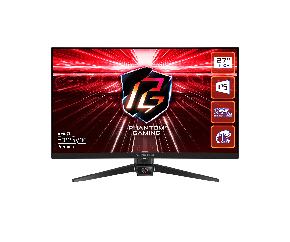 ASROCK PG27FF1A 27 INCH Full HD IPS PANEL 165Ghz 1ms GAMING MONITOR