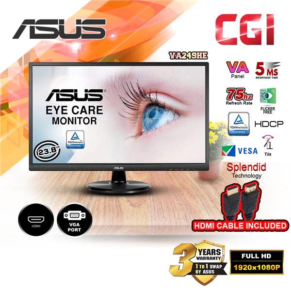 Asus 24 va249he обзор