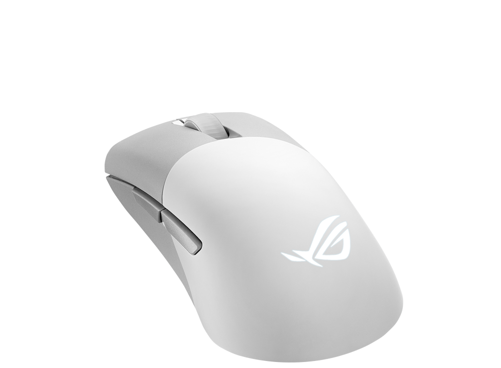 ASUS P709 ROG KERIS AIMPOINT WIRELESS RGB GAMING MOUSE WHITE