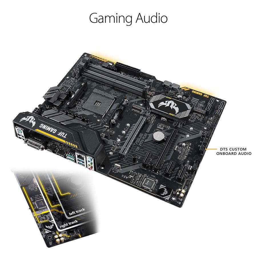 ASUS ROG TUF X470-Plus Gaming AMD Ryzen 2 AM4 ATX Motherboard