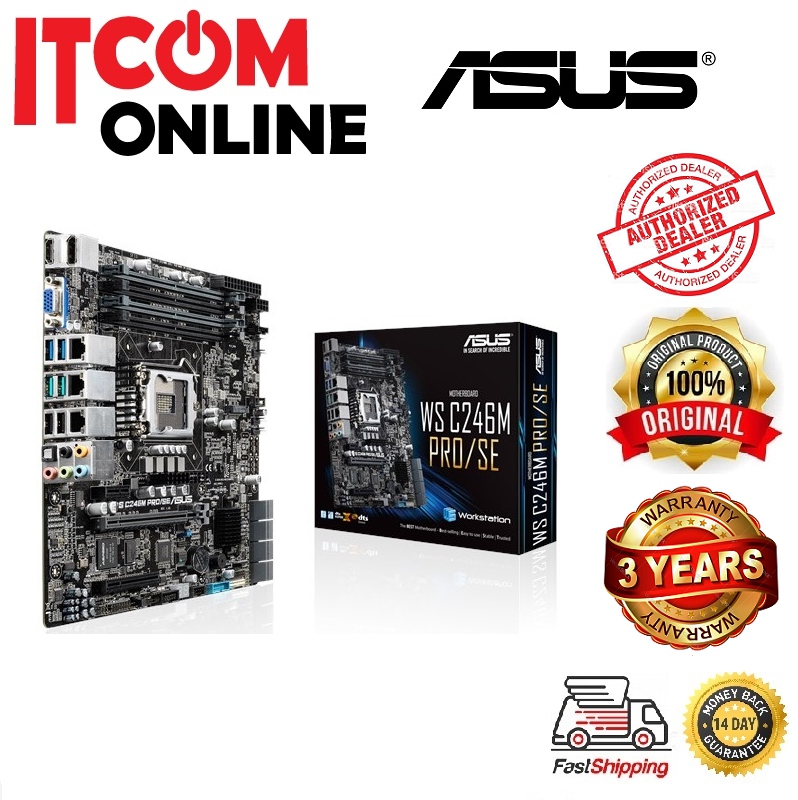 ASUS WS C246M PRO SE SOCKET 1151 SER end 8 4 2023 12 00 AM 
