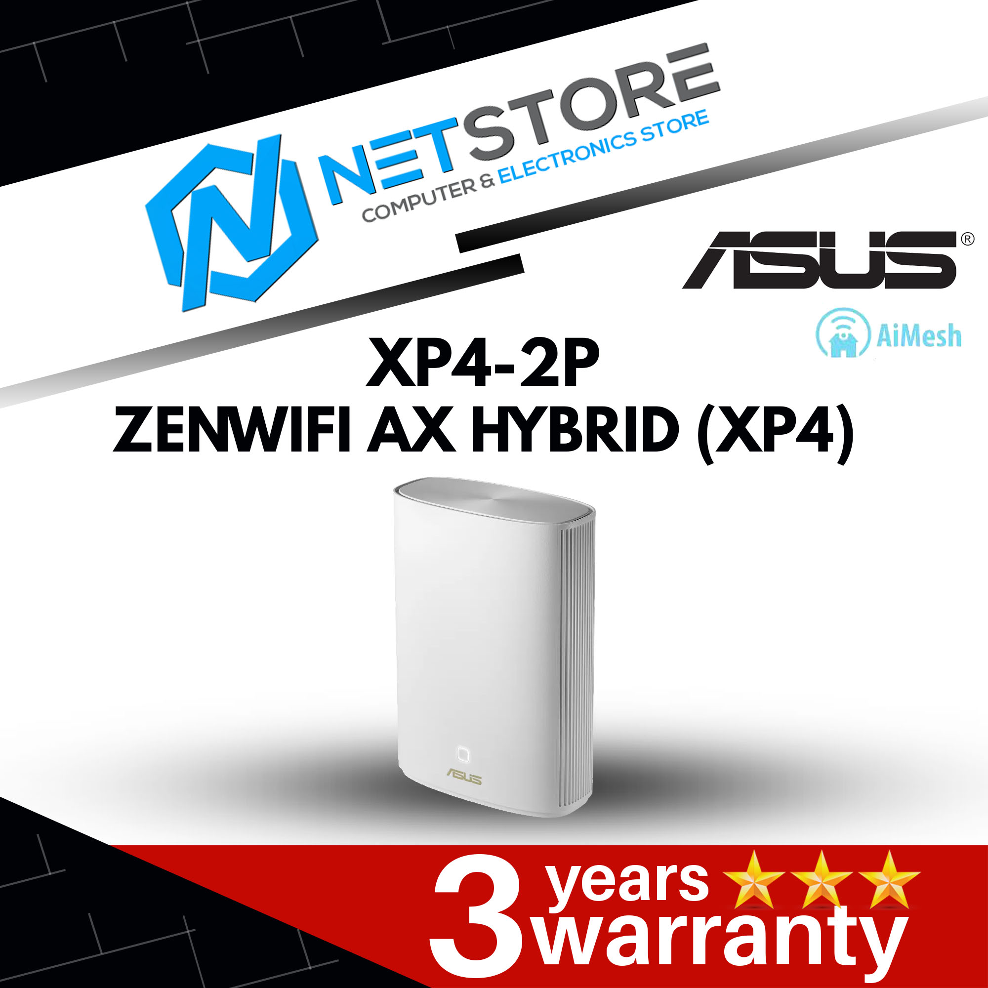 ASUS XP4-2P ZENWIFI AX HYBRID (XP4)
